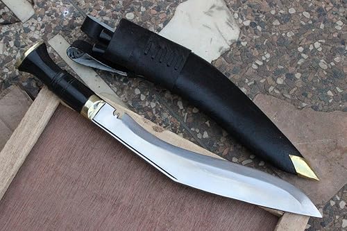 Miniatura 4 de 13" Service Kukri - Khukuri de acero de alto carbono, cuchillos forjados a mano, Kukris tradicional de Nepal