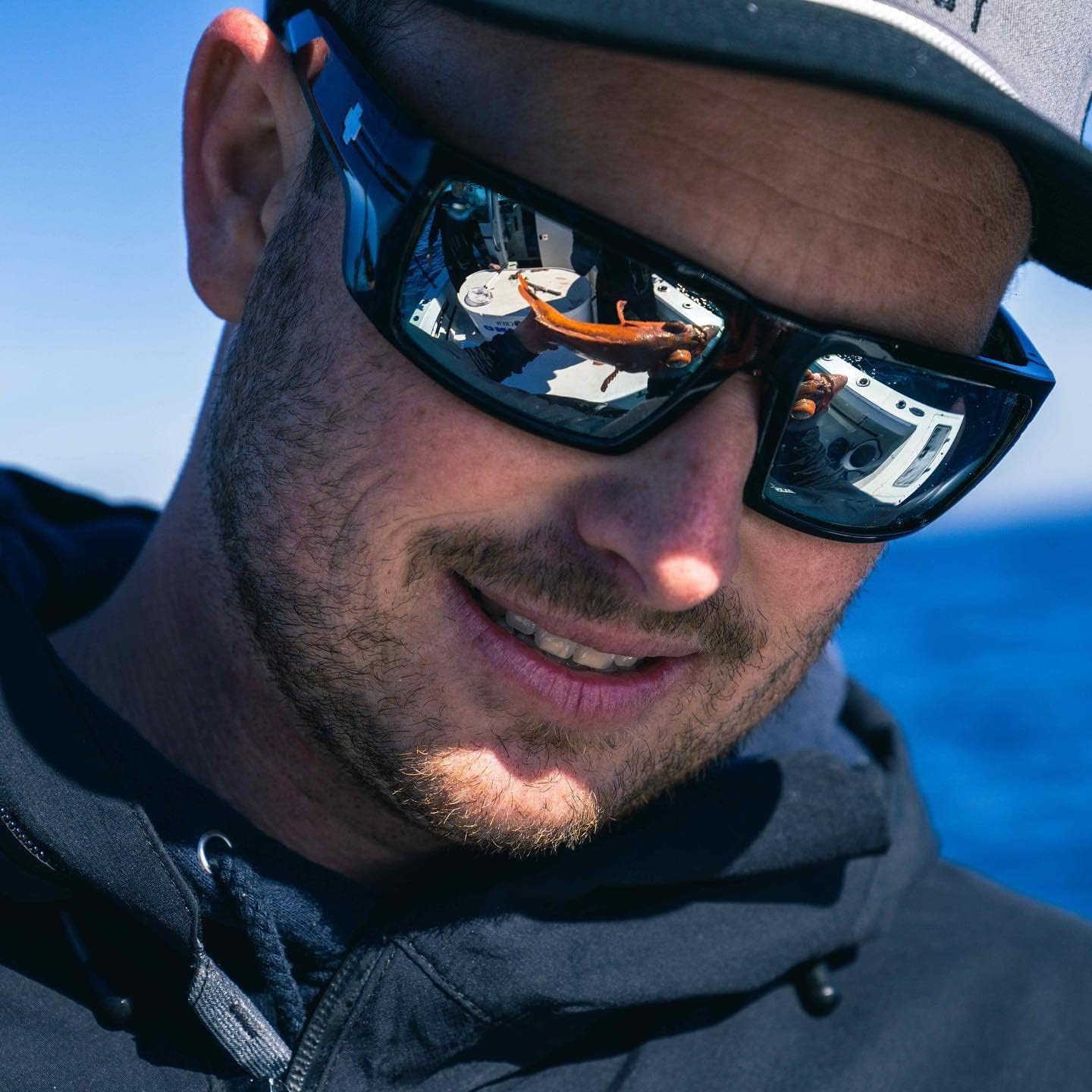 Spy Rebar Sunglasses Gloss Black with Bronze Happy Silver Spectra Mirrored Lens - Image 8