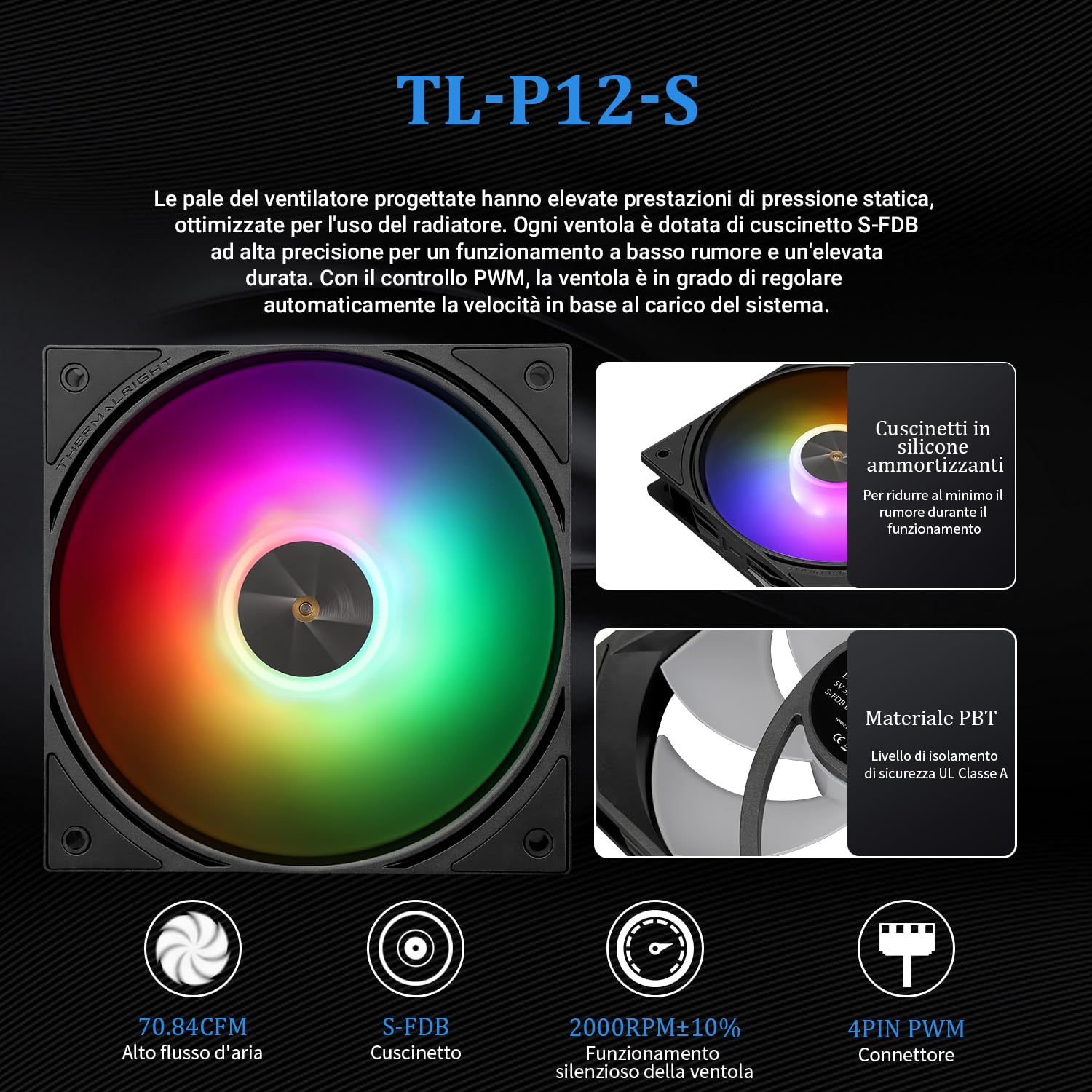 TR FW PRO 360 CPU-AIO-Cooler, LCD-IPS-scherm 320 x 320, voor AM5 & Intel 1700/1851, krachtige waterkoeling, 360 Specs, afneembaar 6,3 cm (2,5 inch TR FW PRO 360 CPU-AIO-Cooler, LCD-IPS-scherm 320 x 320, voor AM5 & Intel 1700/1851, krachtige waterkoeling, 360 Specs, afneembaar 6,3 cm (2,5 inch