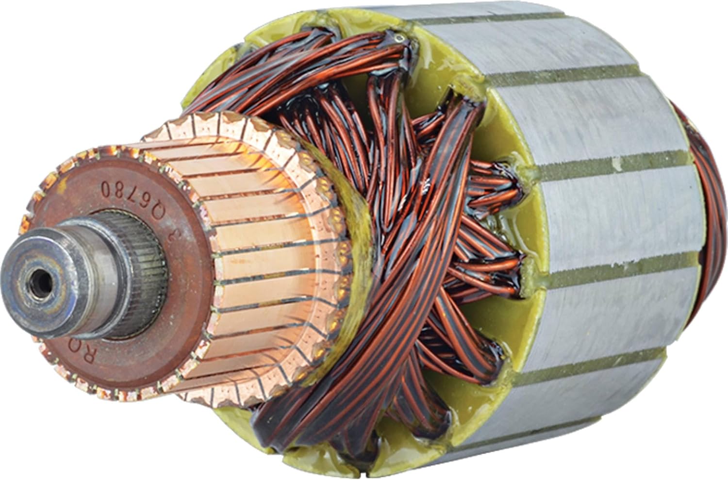 Total Power Parts 301-14008 Armature Compatible with/Replacement For Ford A10005B Lester 306 6 Volt 2.787" Body OD 0.591" CE OD 0.669" DE OD 7.539" Len 40.750 DE to Stop 1.831" Lam Stack Thickness