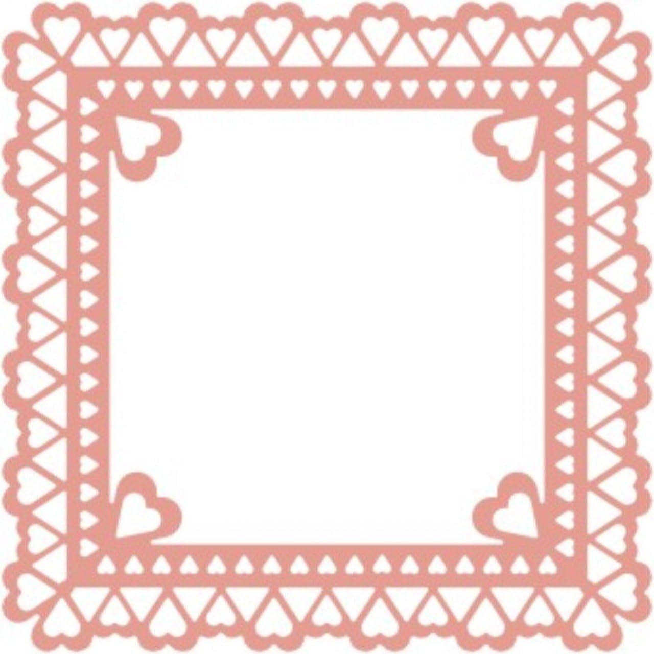 Sweetheart Frame Metal Die for Scrapbooking (FRM127)