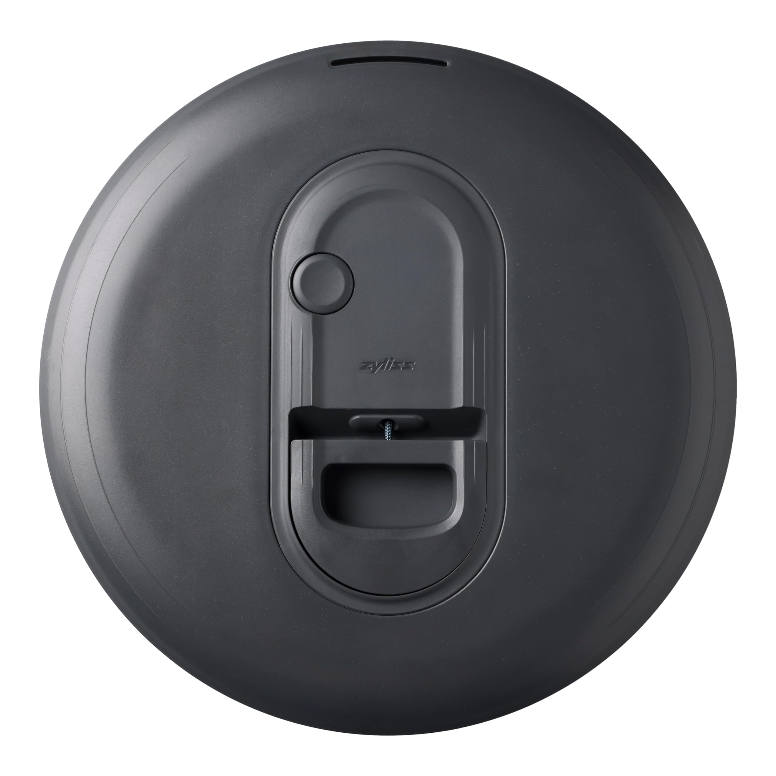 Zyliss Easy Spin Clásico Centrifugadora Lechuga Pequeña 3,5 L, Tecnología AquaVent™, Cuerda y Botón de Parada, Salida de Drenaje, Antideslizante, Sin BPA, Escurridor de Lechuga, Ensalada, Gris