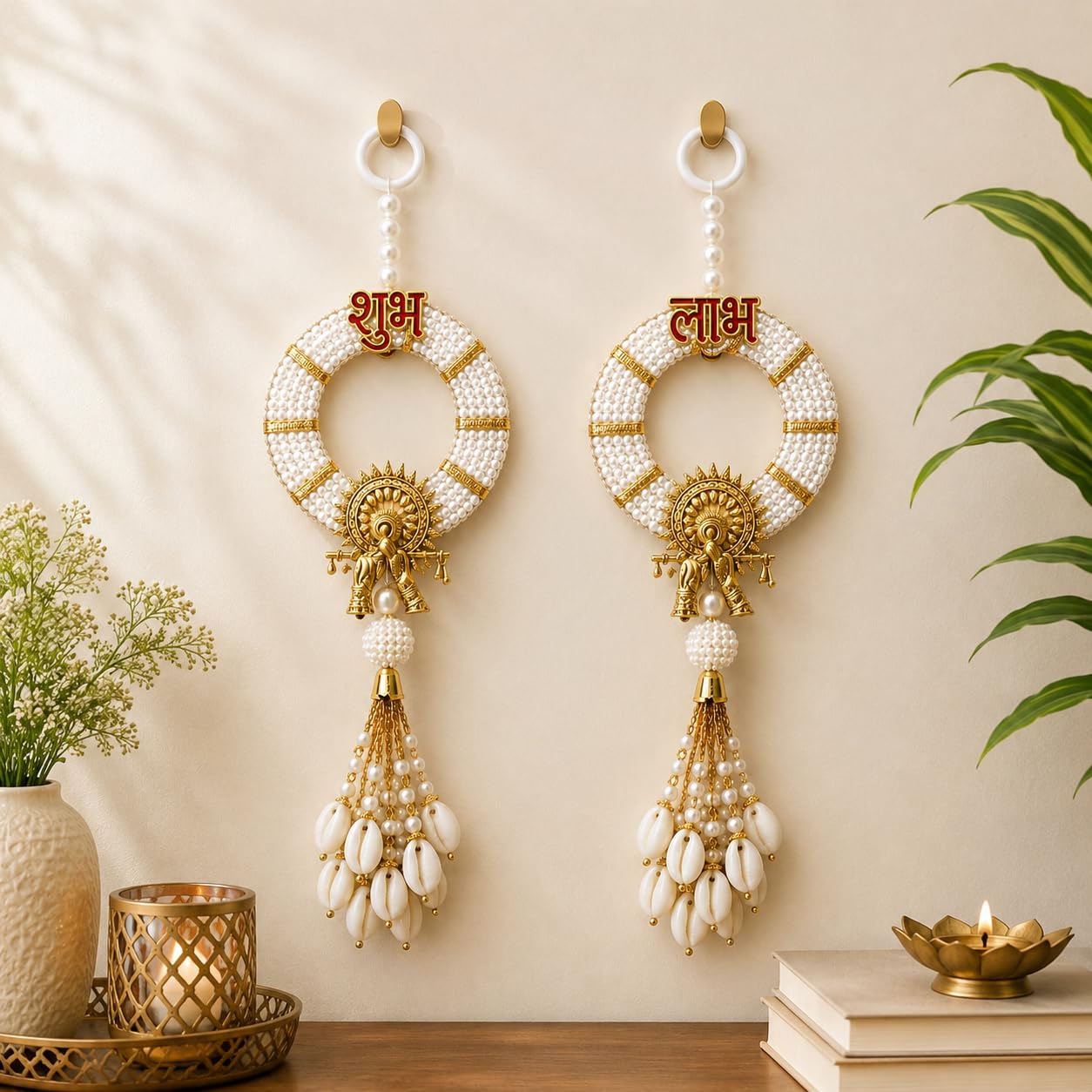 Multicolor Elephant Wind Chimes - Home Decor & Diwali Gift -17