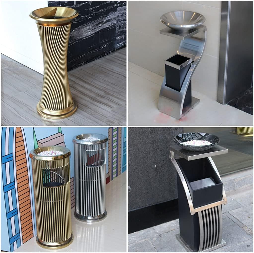 UYVI☆【完売間近】 ごみ箱 ゴミ箱ステンレス鋼のゴミは絶妙な中空デザインのゴミ箱創造的でファッショナブルな大容量のゴミ箱の箱 最高のライフスタイルアイテ