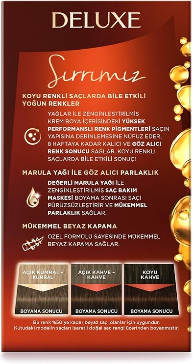 Palette Deluxe Saç Boyası Yoğun Renkler (6-4 Kaşmir Kumral)