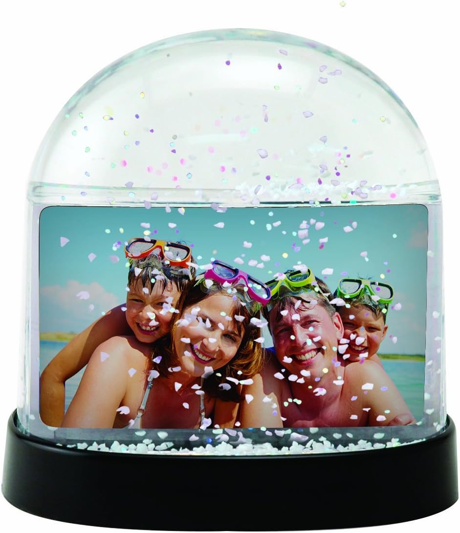 Clear Horizontal Photo Snow Globe - Case of 36