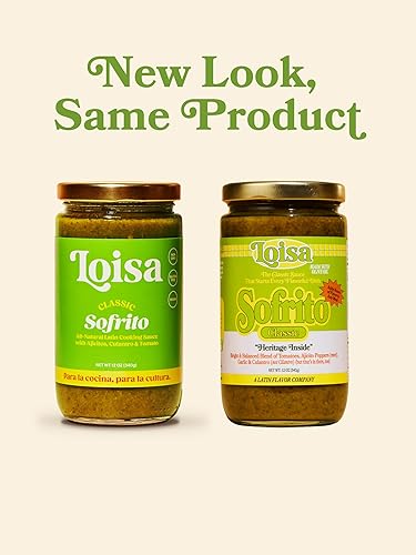Vista 19 de Loisa Sofrito Rojo Salsa de cocina, sin OMG, sin MSG, sin conservantes, sin colorantes artificiales, sin sabores artificiales, vegano, sabor latino