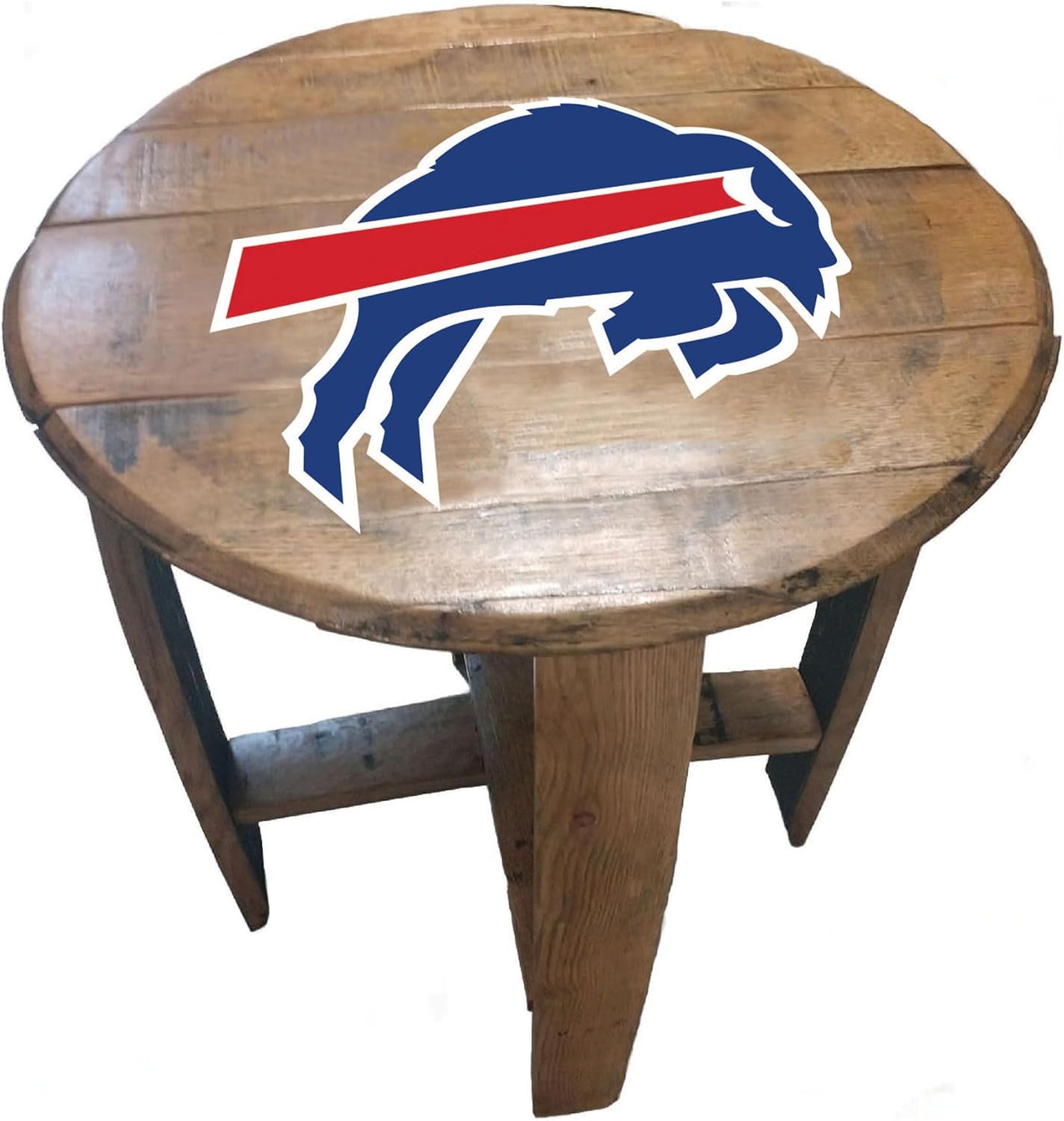 Imperial Philadelphia Eagles Oak Barrel Table