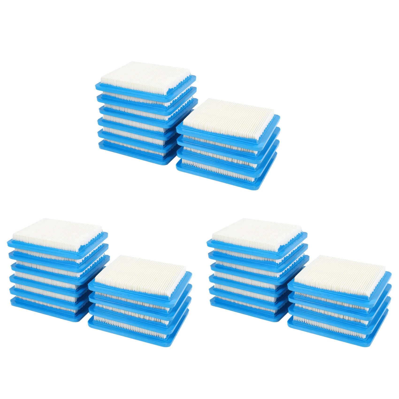 Paquete de 30 filtros de aire 491588S de repuesto para filtro de cortacésped Stratton 491588 4915885