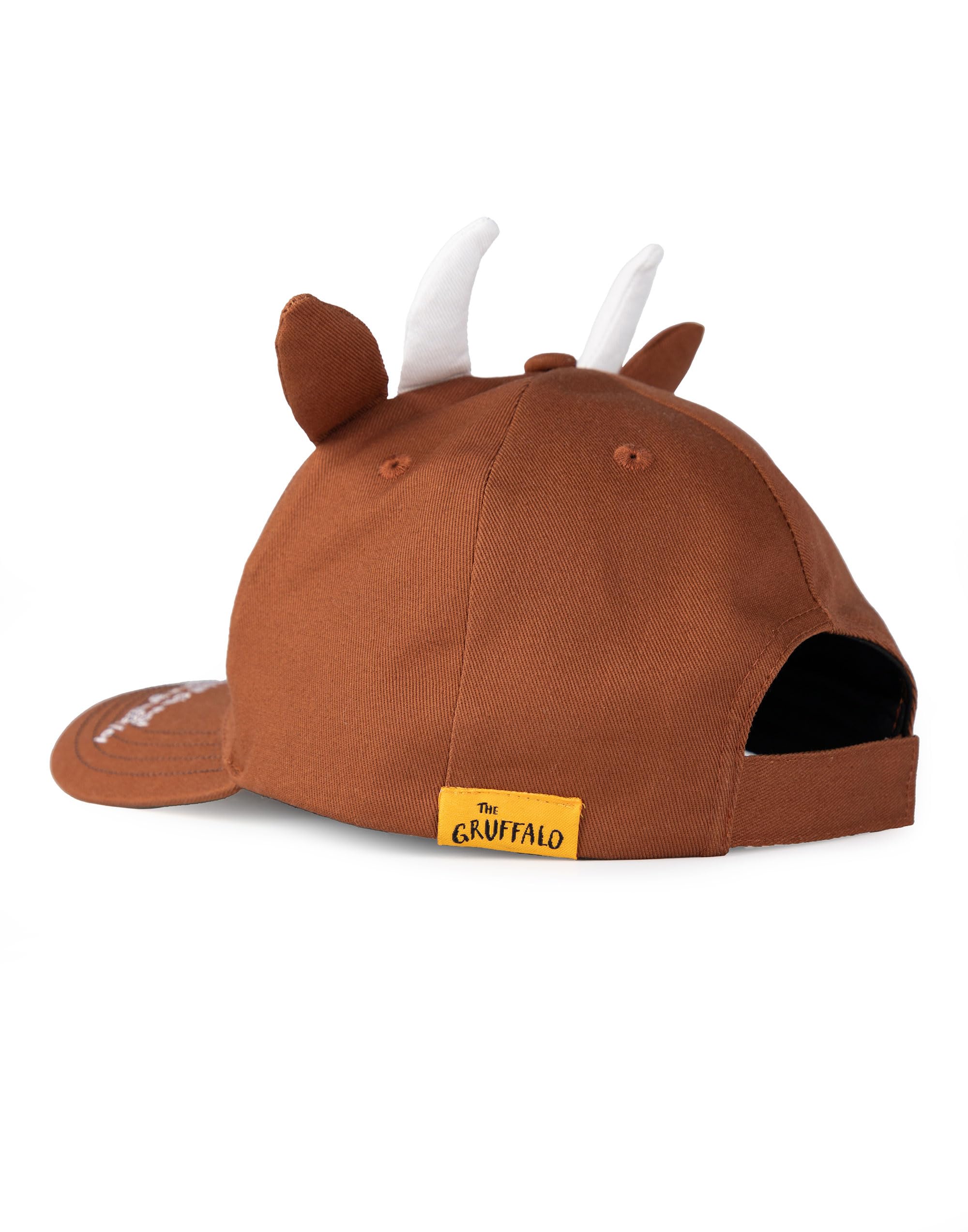 Gruffalo The Friends Braunes 2er-Pack Fischerhut- und Mützen-Set für Jungen | Reversibles Charakterdesign mit 3D-Ohren und Hörnern | Niedliche Cartoon-Hüte zum Spielen im Freien