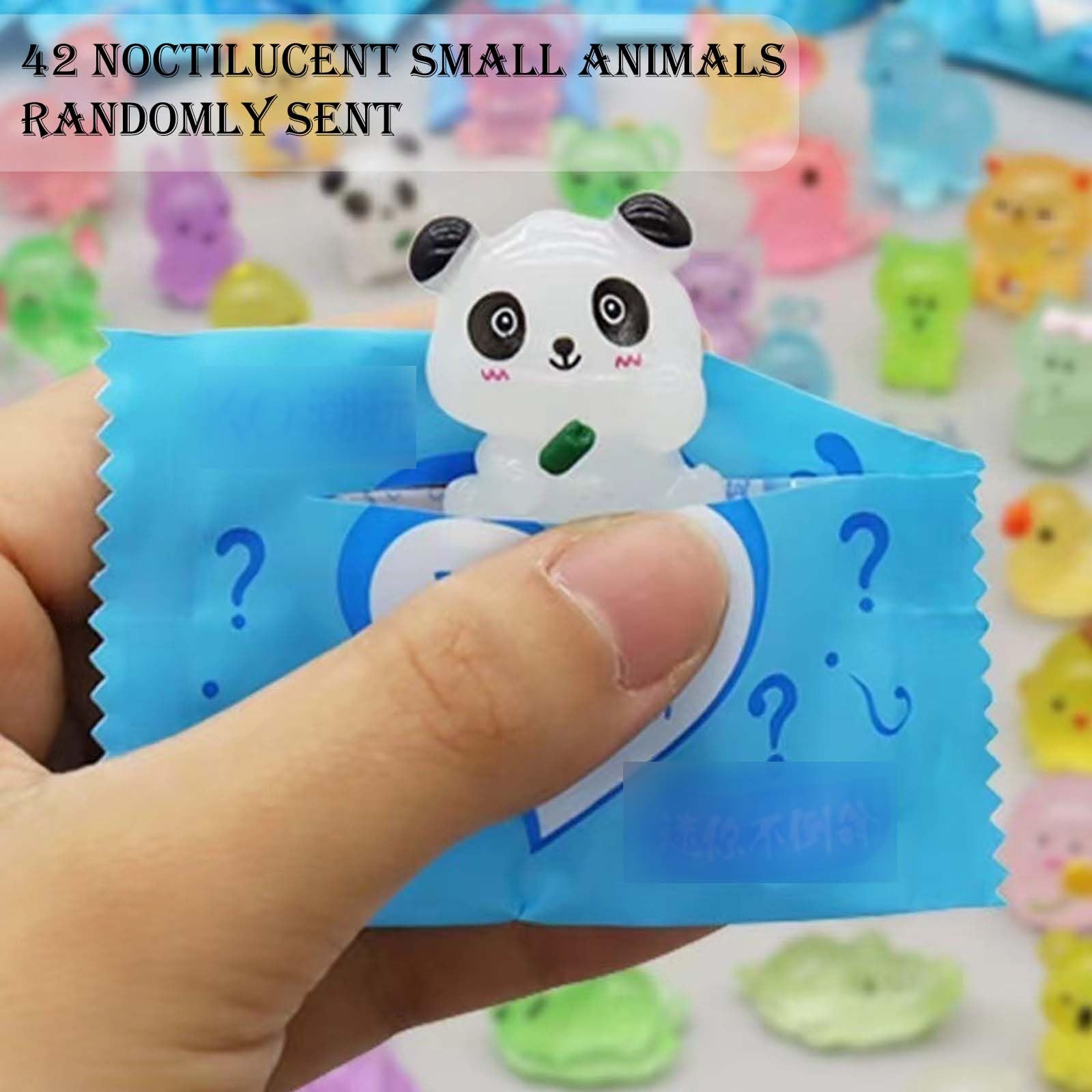 STIFFENERS 42Pcs Mini Resin Animals Variety Pack For DIY Craft Dollhouse Garden Landscape Potted Plants Decorations (Randomly Sent) - Image 2