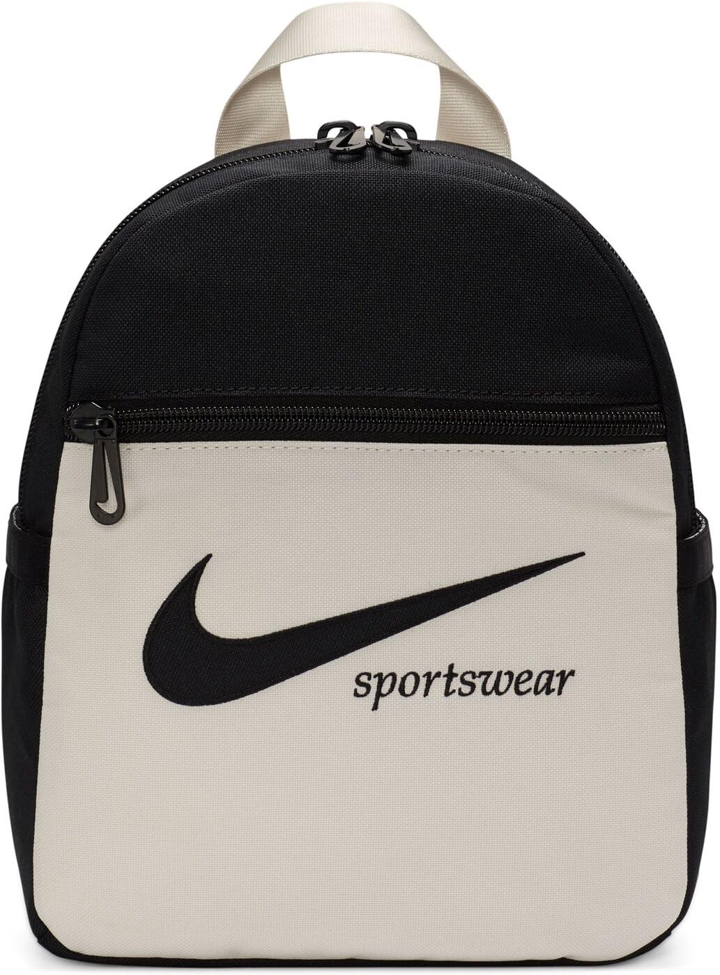 Nike Plecak damski W Nsw Futura Mini Bkpk - Plaid, Black/Lt Orewood Brn/Black, FB2859-010, MISC, Black/Lt Orewood Brn/Black, 6, sport