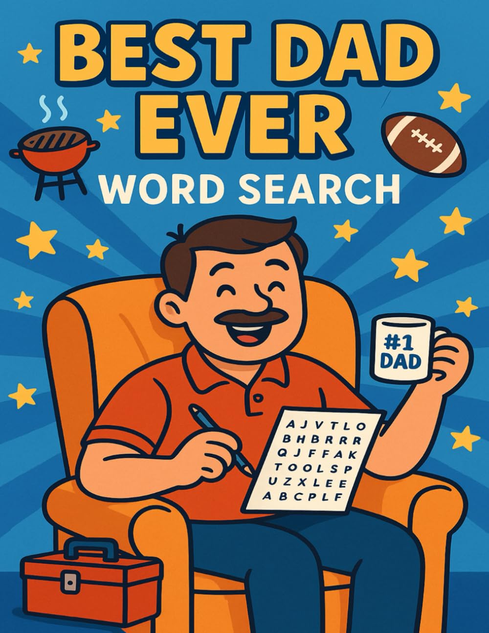 Best Dad Ever Word Search: A Fun and Thoughtful Puzzle Gift for Father’s Day