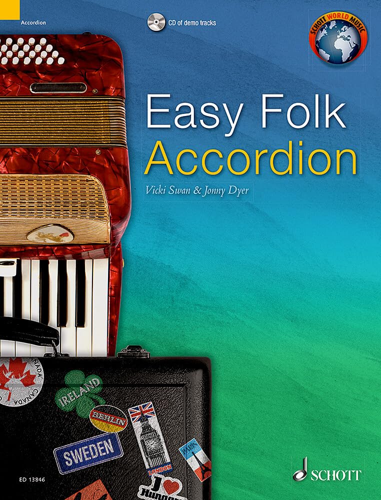 Easy Folk Accordion: 29 Traditional Pieces