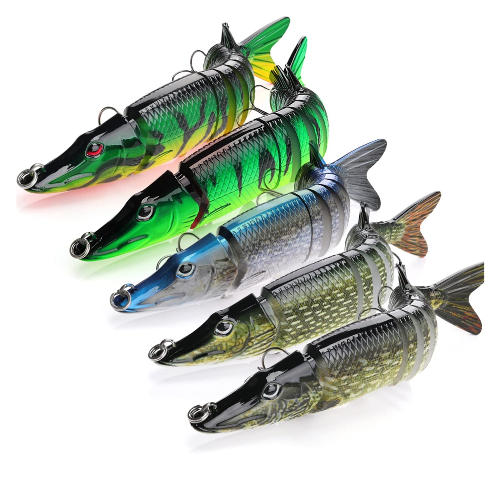 30cm 208g Super Big Pike Wobblers señuelo de Pesca Salvaje Accesorios de Pesca for Aparejos de Pesca de mar señuelo bajo Cebo Duro (Color : Color D)