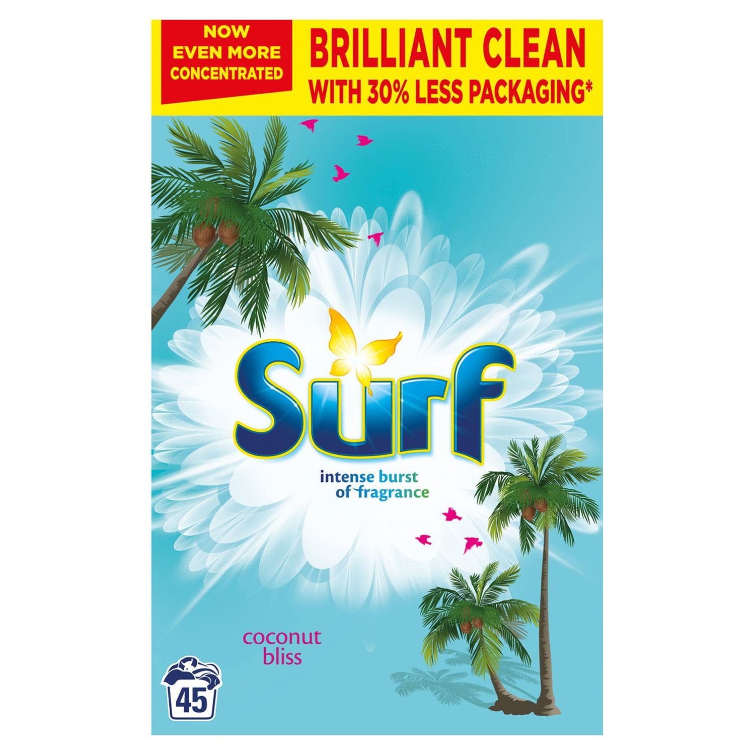Surf Coconut Bliss Laundry Powder, 2250g