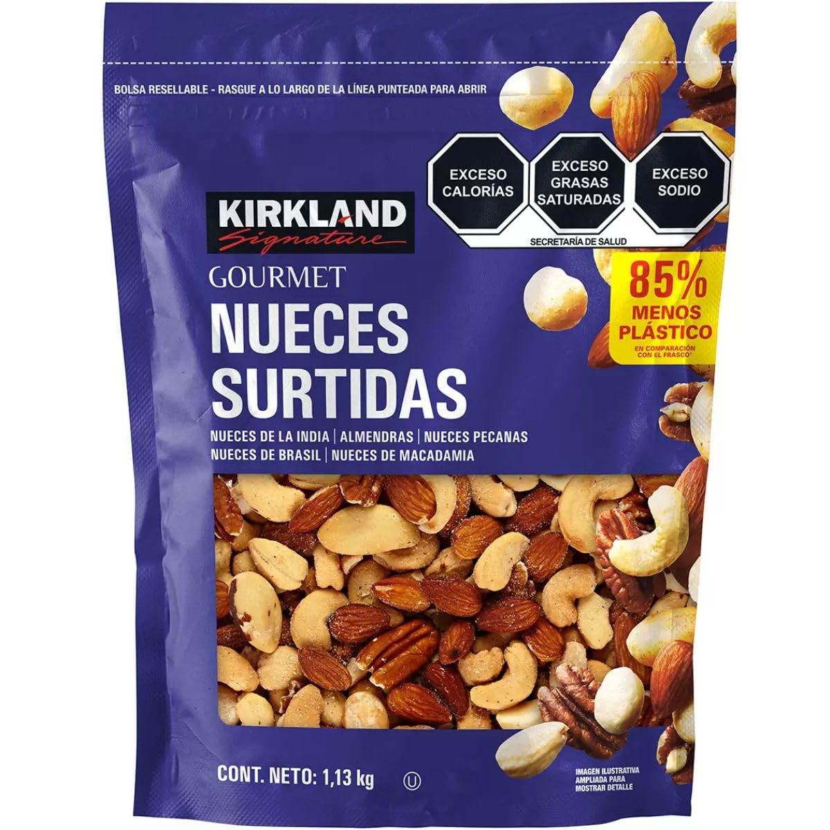 Nueces Surtidas Selcetas 1.13kg Kirkland
