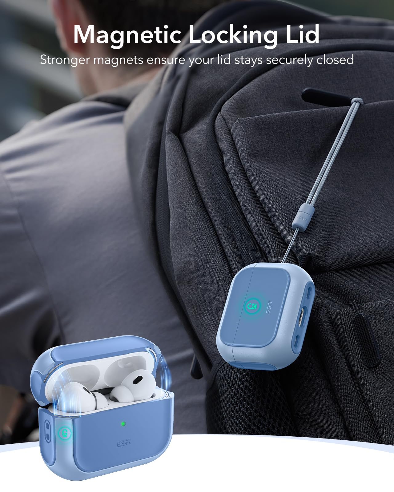 AirPods Pro 第二世代＋ESR AirPods pro2ケース 楽天市場】ESR AirPods Pro2 ケース MagSafe対応 AirPods Pro 第2世代