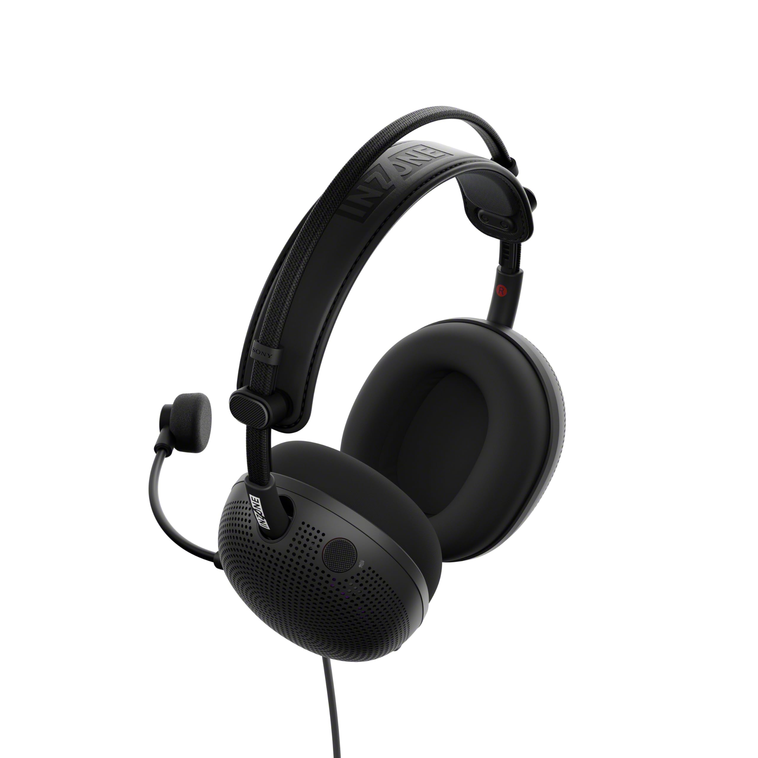 Sony INZONE H6 Air Cuffie gaming open-back cablate con 360 Spatial Sound, design ultra leggero da 199 g, microfono boom rimovibile, equalizzazione personalizzata con INZONE Hub – per PC/PS5, Black