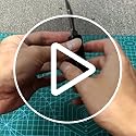 Automatic Utility Knife, Safety Auto Box Cutter Retractable, EDC Push Button Exacto Scalpel Knife, 10PCS #23 Razor Blades Pocket Knives with Clip