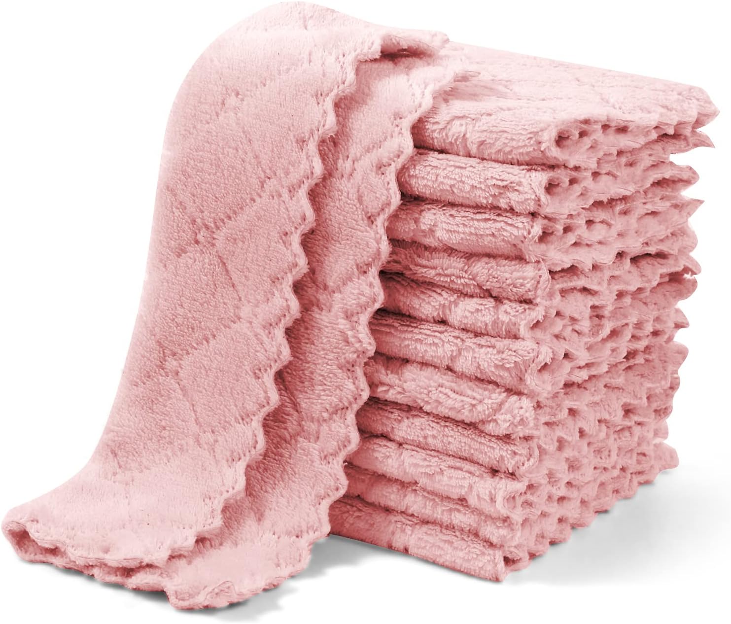 UMANI 12 Pack Kitchen Dish Cloths, Ultra Soft Absorbent