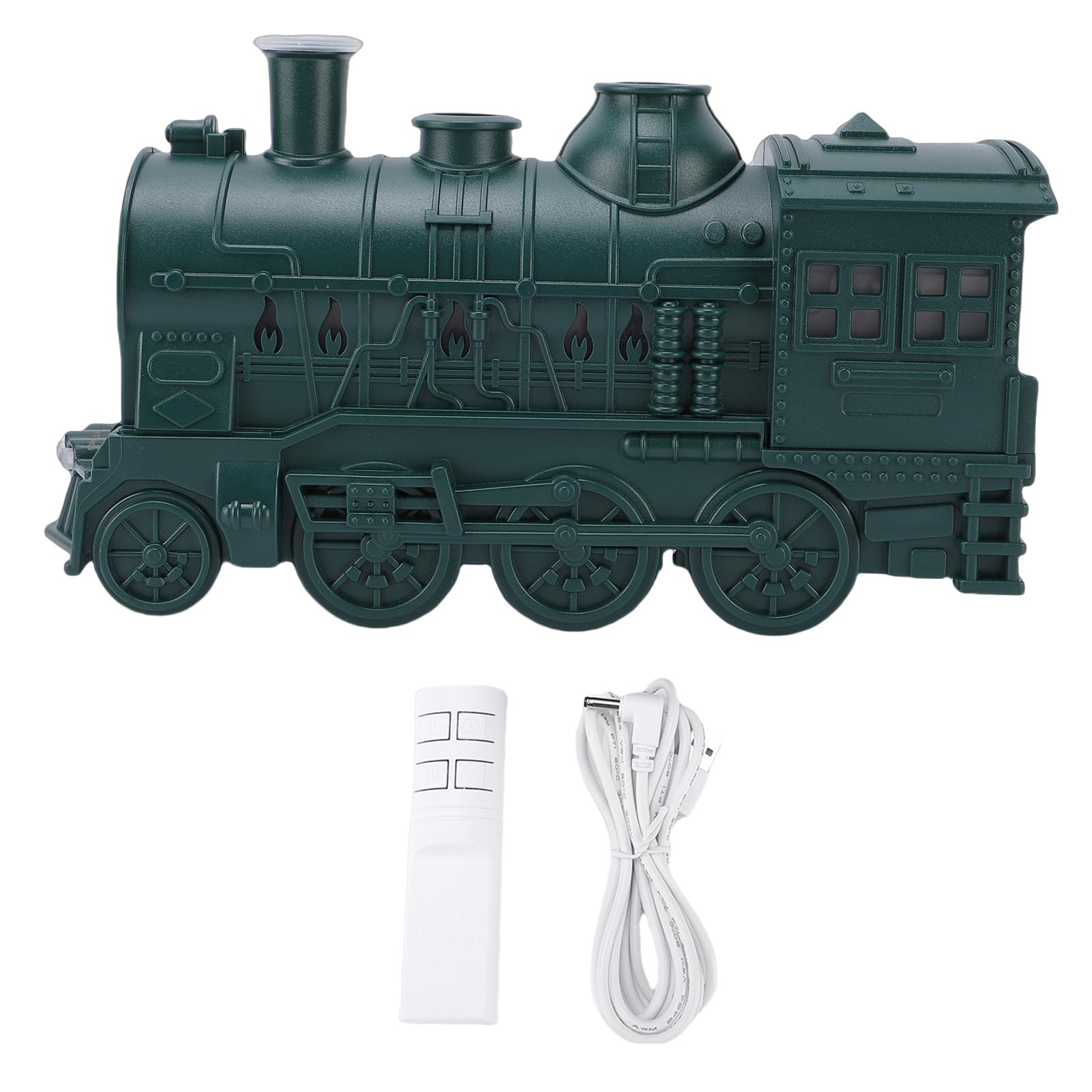 Umidificatore a Forma di Treno con Nebbia Fredda e Luce Notturna,