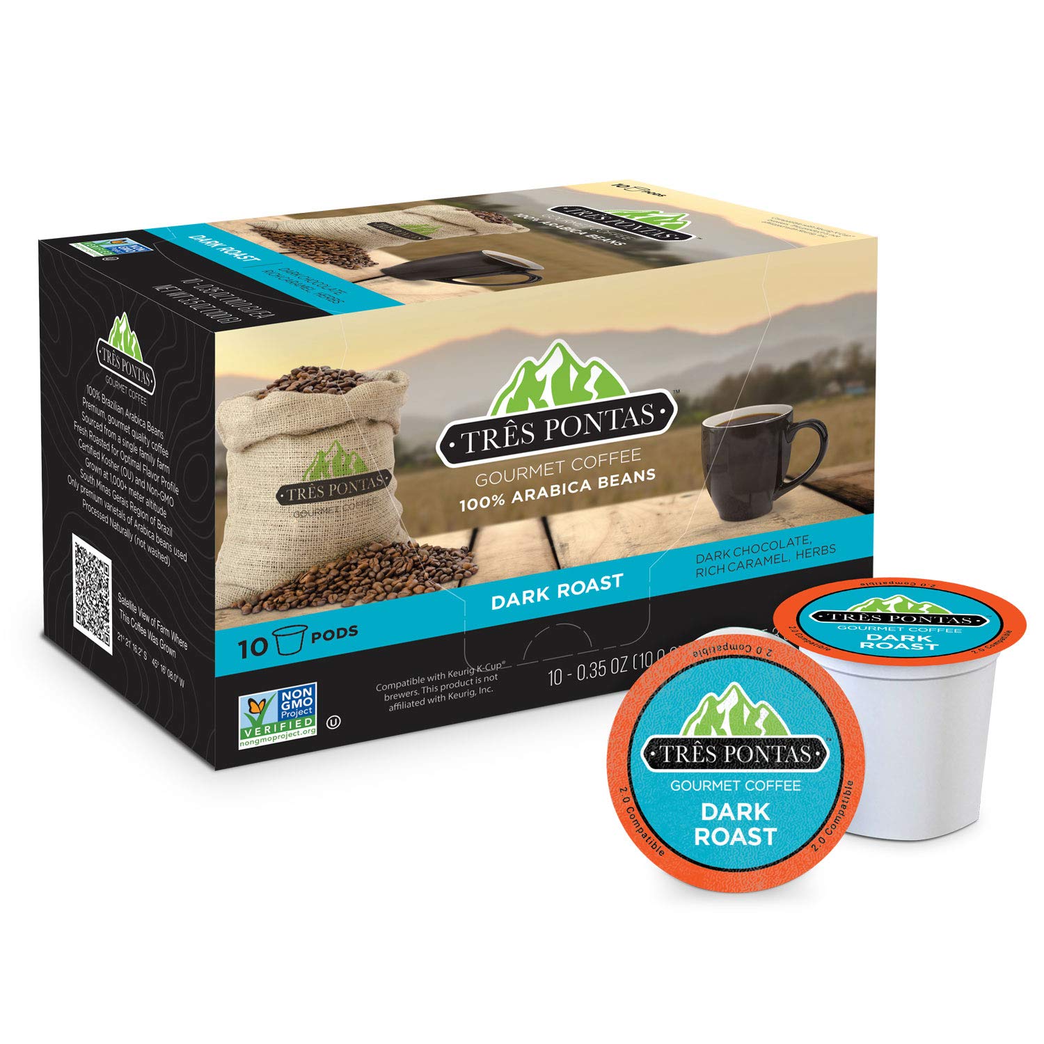 Buy Tres Pontas: Gourmet Coffee K Cups 