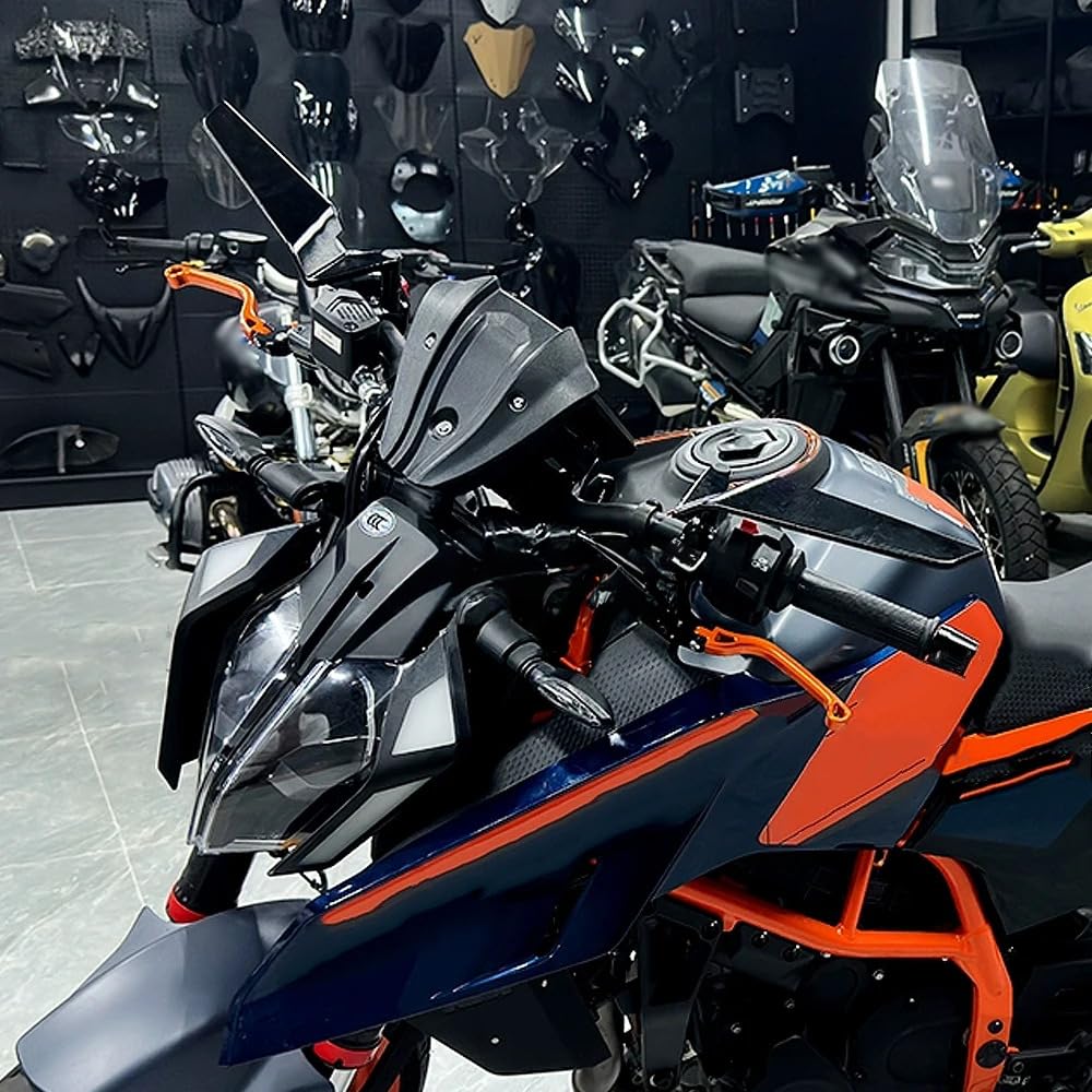 Für Duke 390 2024 2025 Bremskupplungshebel Motorrad Einstellbar Klapphebel Kupplungshebel Bremshebel Set