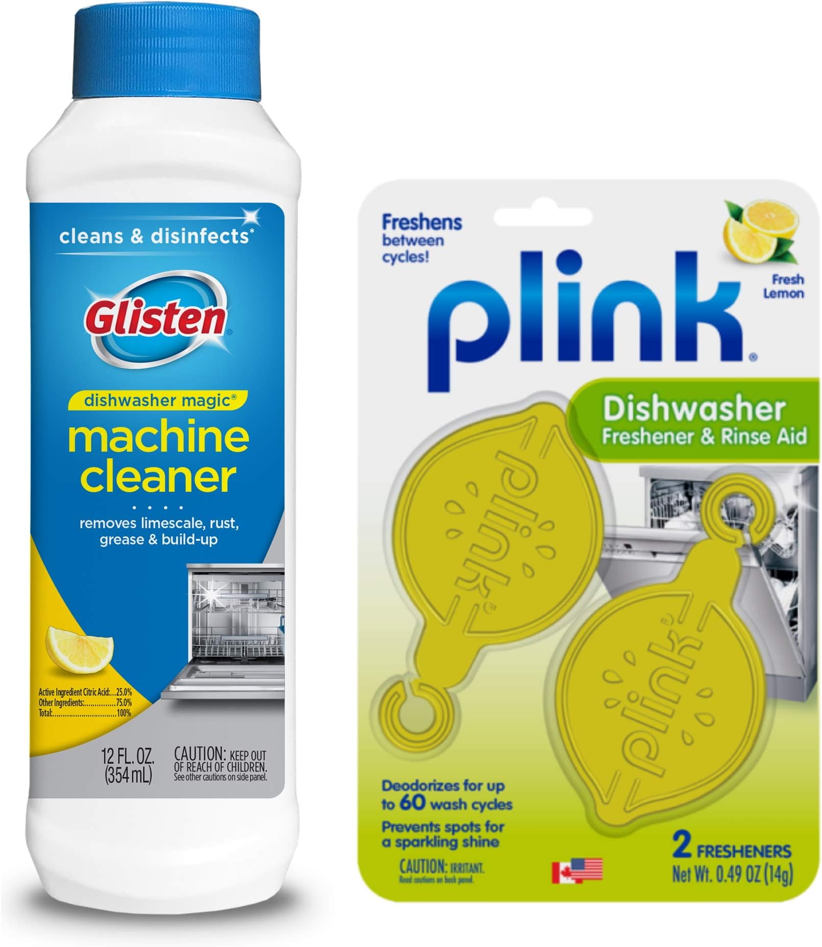 Finish Dishwasher Freshener Lemon and Lime Health & Household