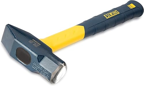 Miniatura 2 de ESTWING Blacksmith's Hammer - Herramienta de trabajo de metales de 32 onzas con mango de fibra de vidrio y agarre antideslizante para cojín - MRF32BS