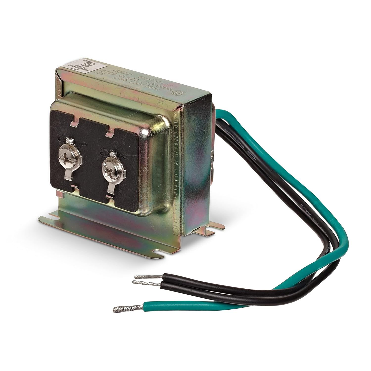 OhLectric Thermostat and Doorbell Transformer - Low Voltage Transformers with Power Supply Ring Nest - Easy Installation - Compatible with Chimes, Bells & Door Openers - OL-46429