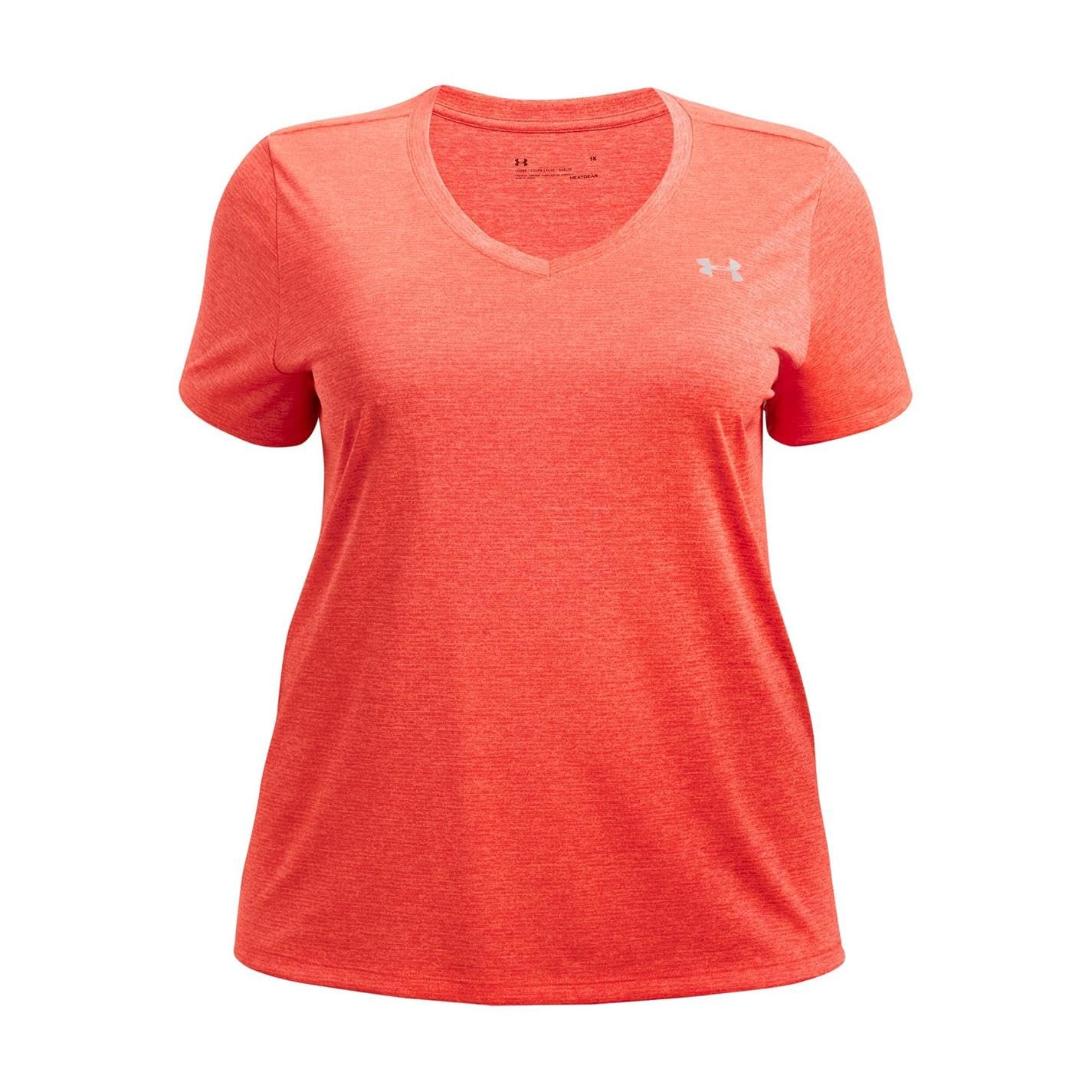 Under Armour Women's UA Tech™ Twist V-Neck Short Sleeve Tech SSV- Twist Mujer (Pack de 1) — view 10