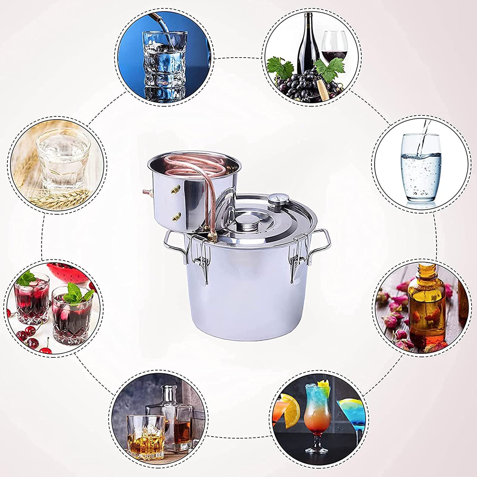 Valve Unidirectionnelle Plastique 8mm Haute Fiabilité Pour Tuyaux Horizontaux/Ve