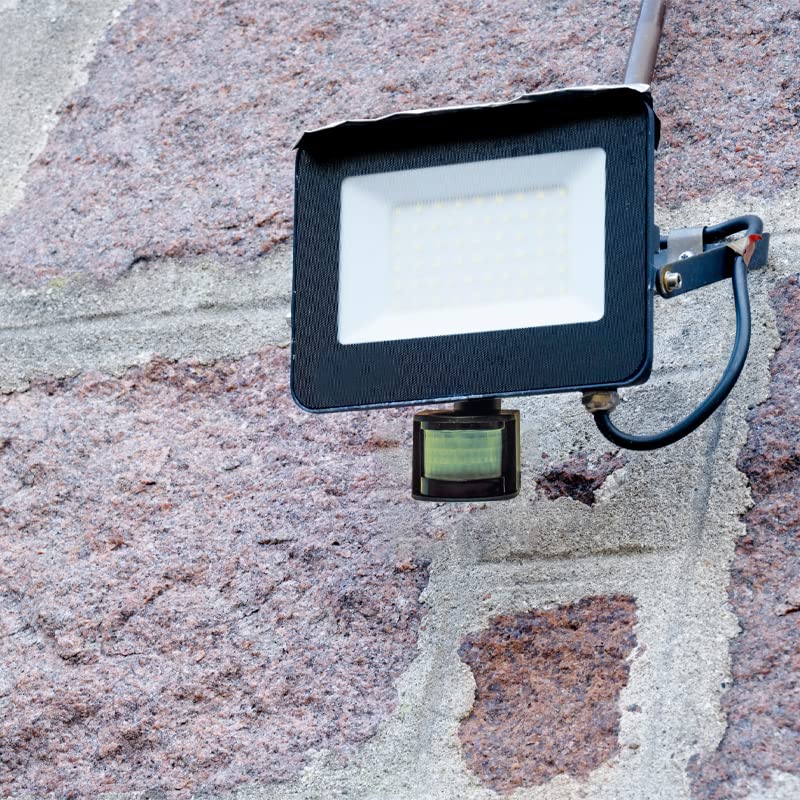 Sensore Di Movimento PIR 180° - Per Luci Esterne LED | Rilevazione Fino A 12 Metri, Regolabile