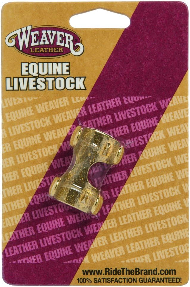 Weaver Leather Solid Brass Rope Clamp, Solid Brass, 1/2" x 1-5/8"
