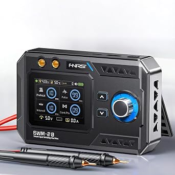 SWM-20 Portable Spot Welder Double Pulse Battery Welding Machine 18650 Battery DIY Pack Welding Tool 0.5mm Nickel ChipSWM-20