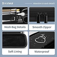 Vista 33 de Funda para estetoscopio Littmann Classic III, Lightweight II S.E de 3M, Acoustica Deluxe de MDF, Cardiology IV, espacio para tijeras médicas