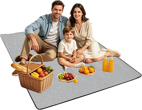 Coperta da picnic all'aperto, coperta da campeggio leggera e impermeabile | Tappetino per gite in famiglia per campeggio all'aperto, , viaggio, patio, vacanza, zaino in spalla