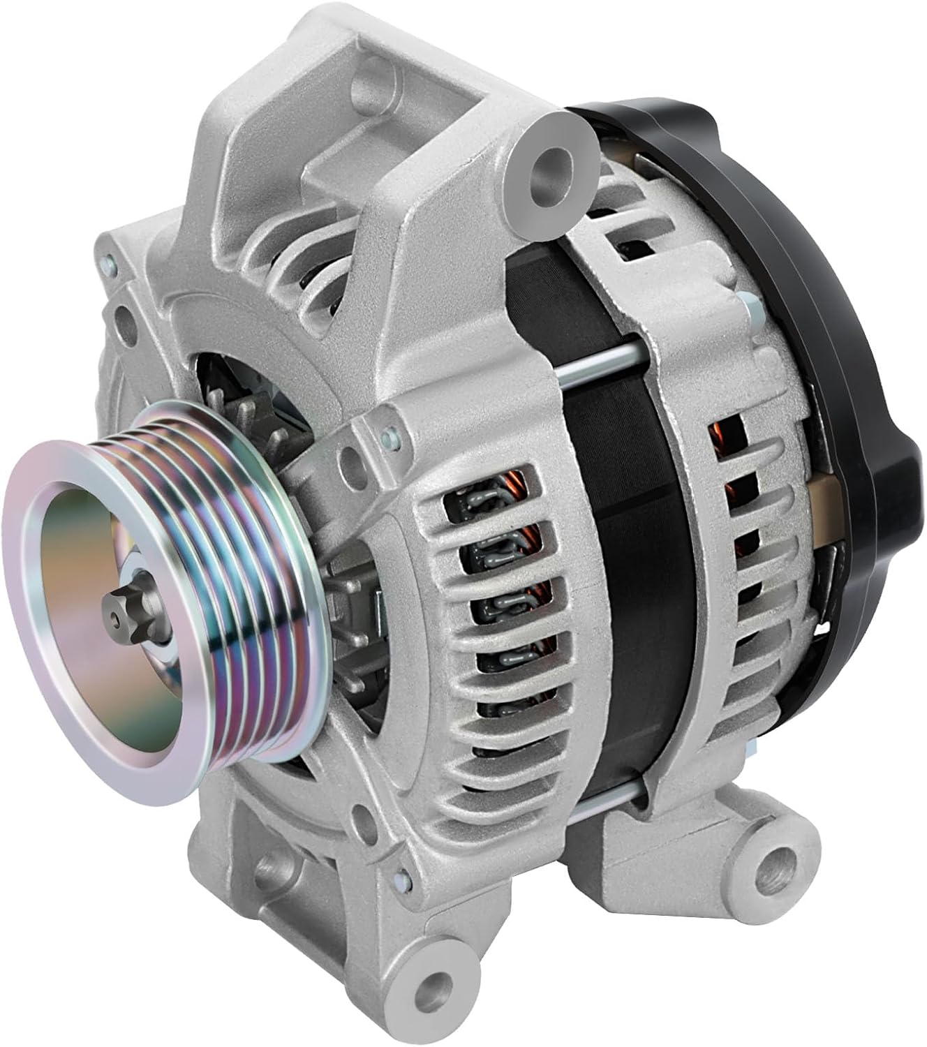 SCITOO 2001-2006 For Chrysler Sebring 2001-2006 For Dodge Stratus 12V 120Amp CW 6-Groove Pulley 13868 04606755AC 04606755AD 4606755AC 4606755AD