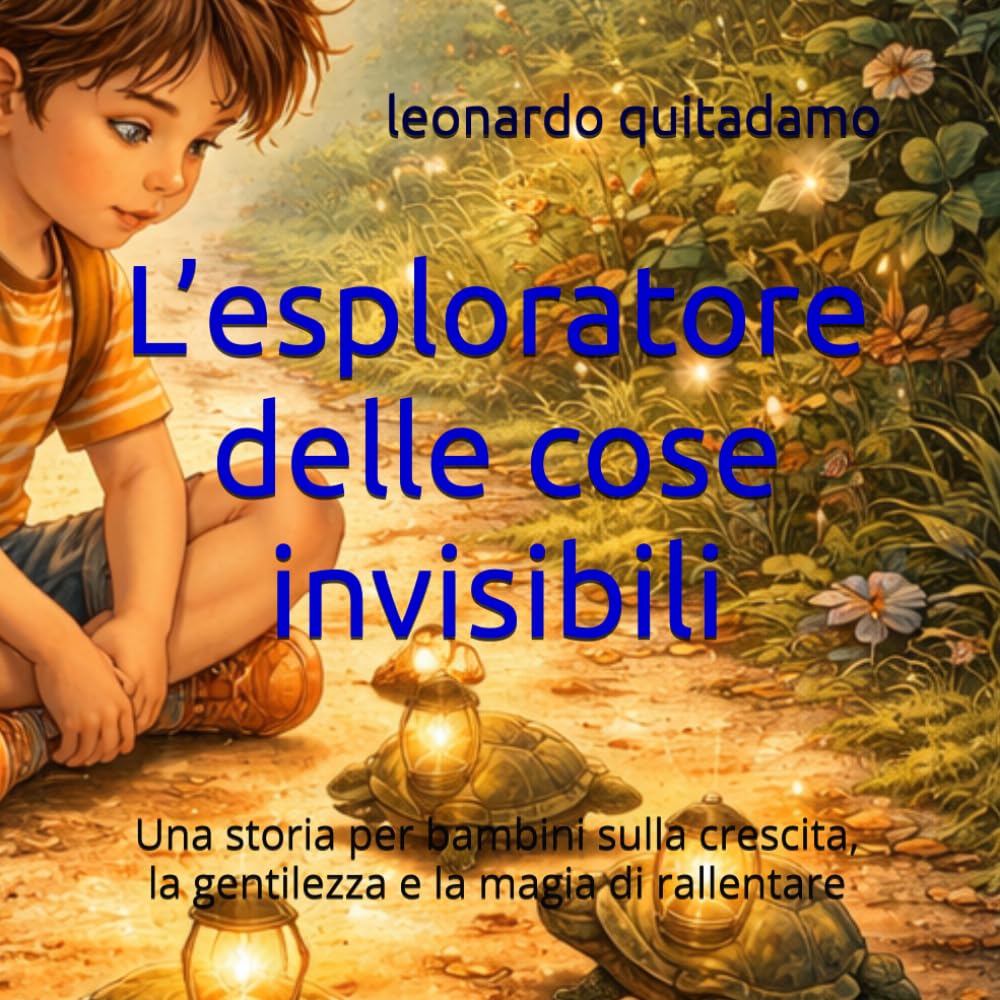 L’esploratore delle cose invisibili: Una storia per bambini sulla crescita, la gentilezza e la magia di rallentare