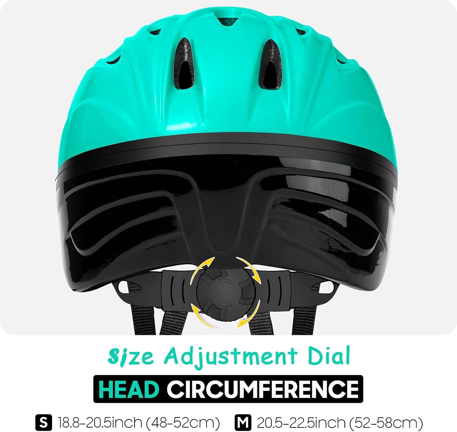 OutdoorMaster Toddler Kids Bike Helmet - Multi-Sport 2 Sizes Adjustable Safety Helmet for Children (Age 3-15), 14 Vents for Kids Skating Cycling Scooter : Sports & Outdoors