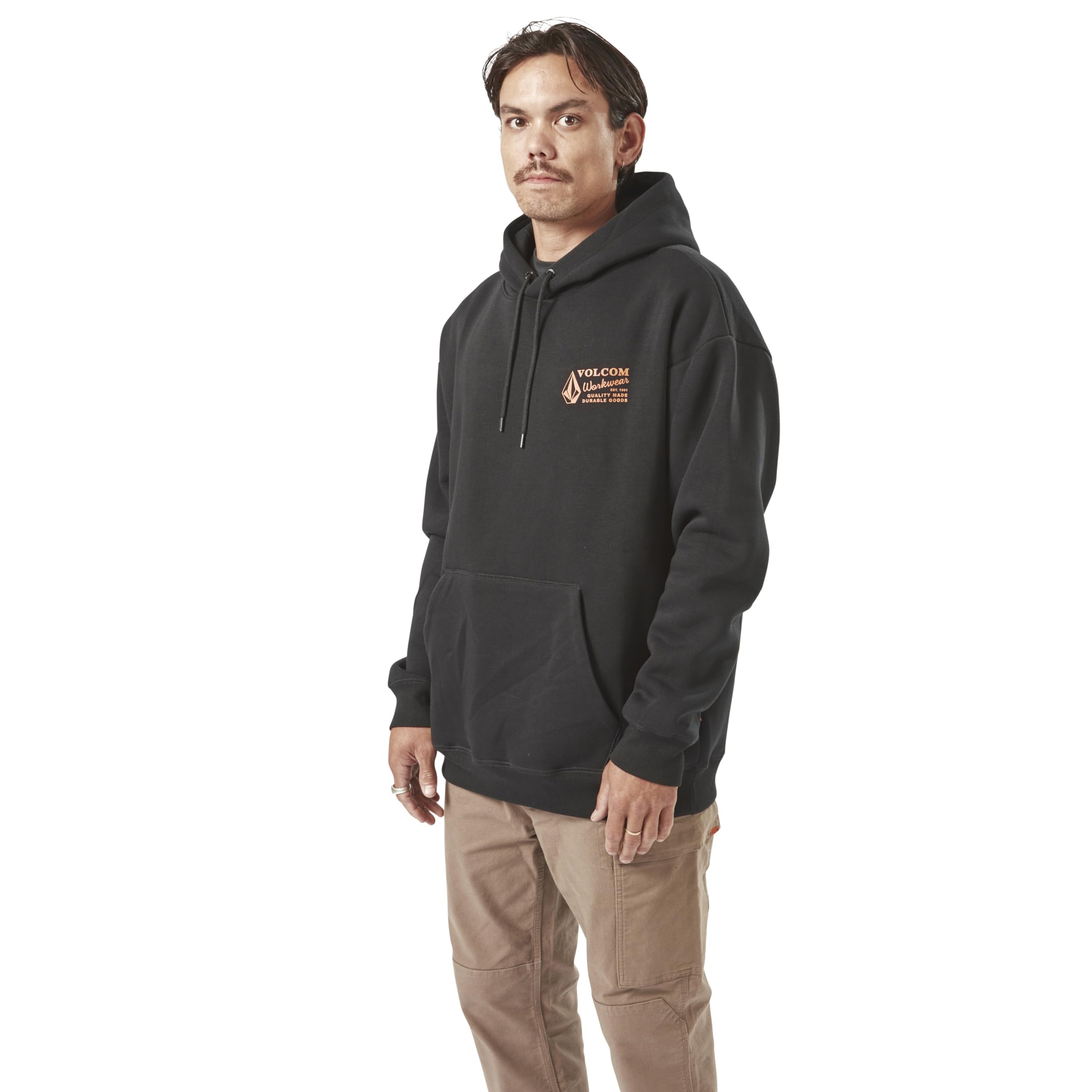 Volcom Męska bluza z kapturem Volcom odzież robocza bluza polarowa