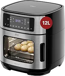WAP Fritadeira Elétrica Air Fryer OVEN DIGITAL 12 Litros, com 10 Funções, sem Óleo, Antiaderente, 2000W 220V