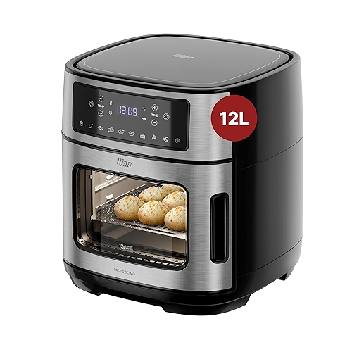 WAP Fritadeira Elétrica Air Fryer OVEN DIGITAL 12 Litros, com 10 Funções, sem Óleo, Antiad...