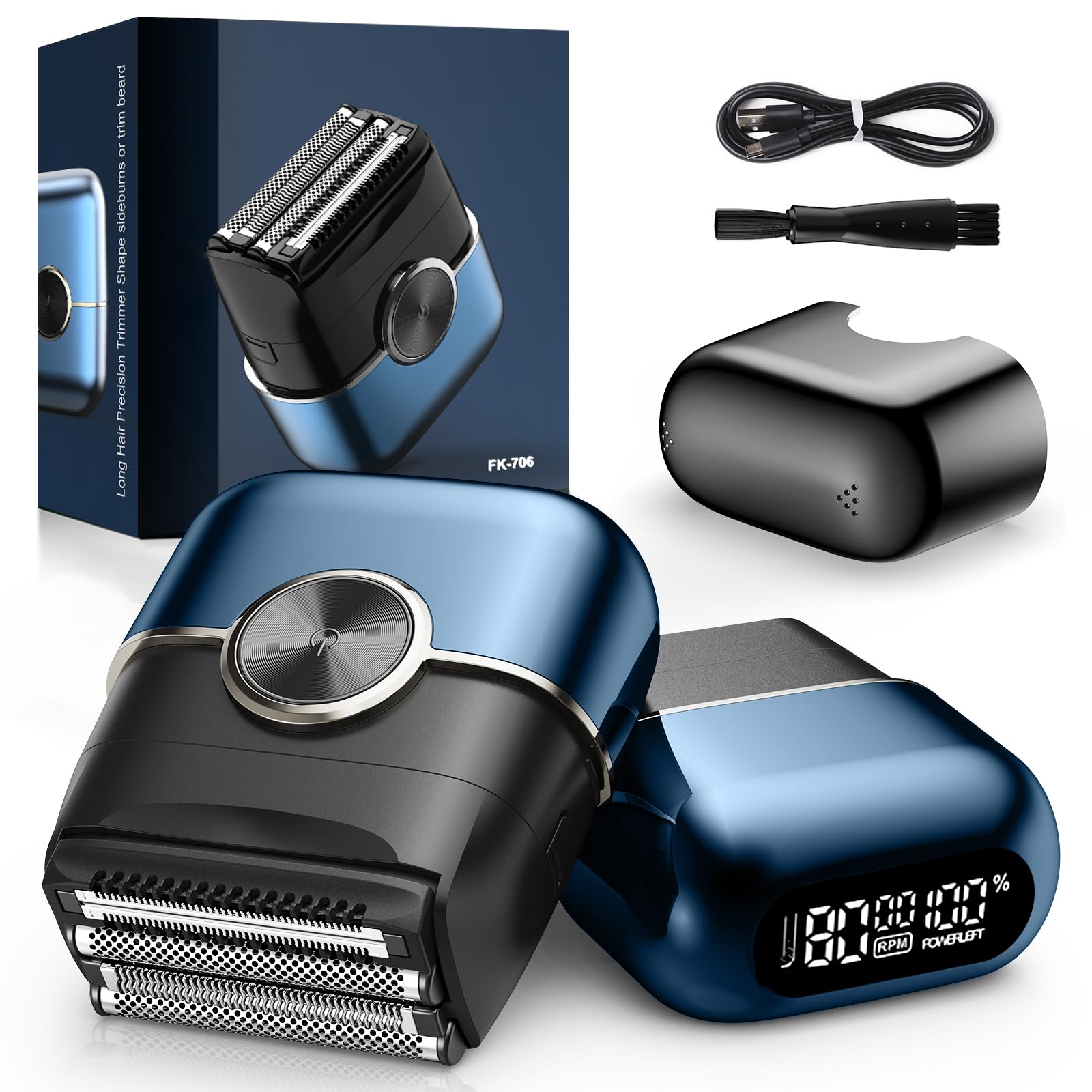 Electric Foil Shavers for Men - 4 Blades -8 Electric Foil Shavers for Men - 4 Blades -8