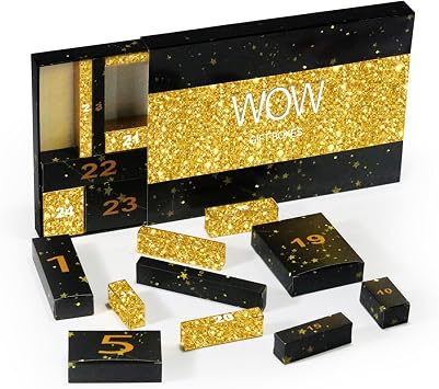 Makeup Advent Calendar 2024, Beauty Advent Calendar, Christmas Beauty Advent Calendar - Holiday Calendar Makeup Set, Lipstick and Eyeshadow, 24 Days of Face Care Kit, Countdown to Christmas, Beauty