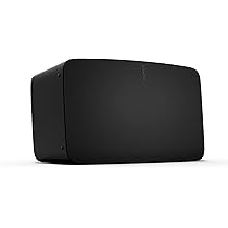 Sonos Five Speaker ad Alta Fedeltà per un Audio di Qualità Superiore, Wi-Fi, Compatibile con Airplay 2, Nero