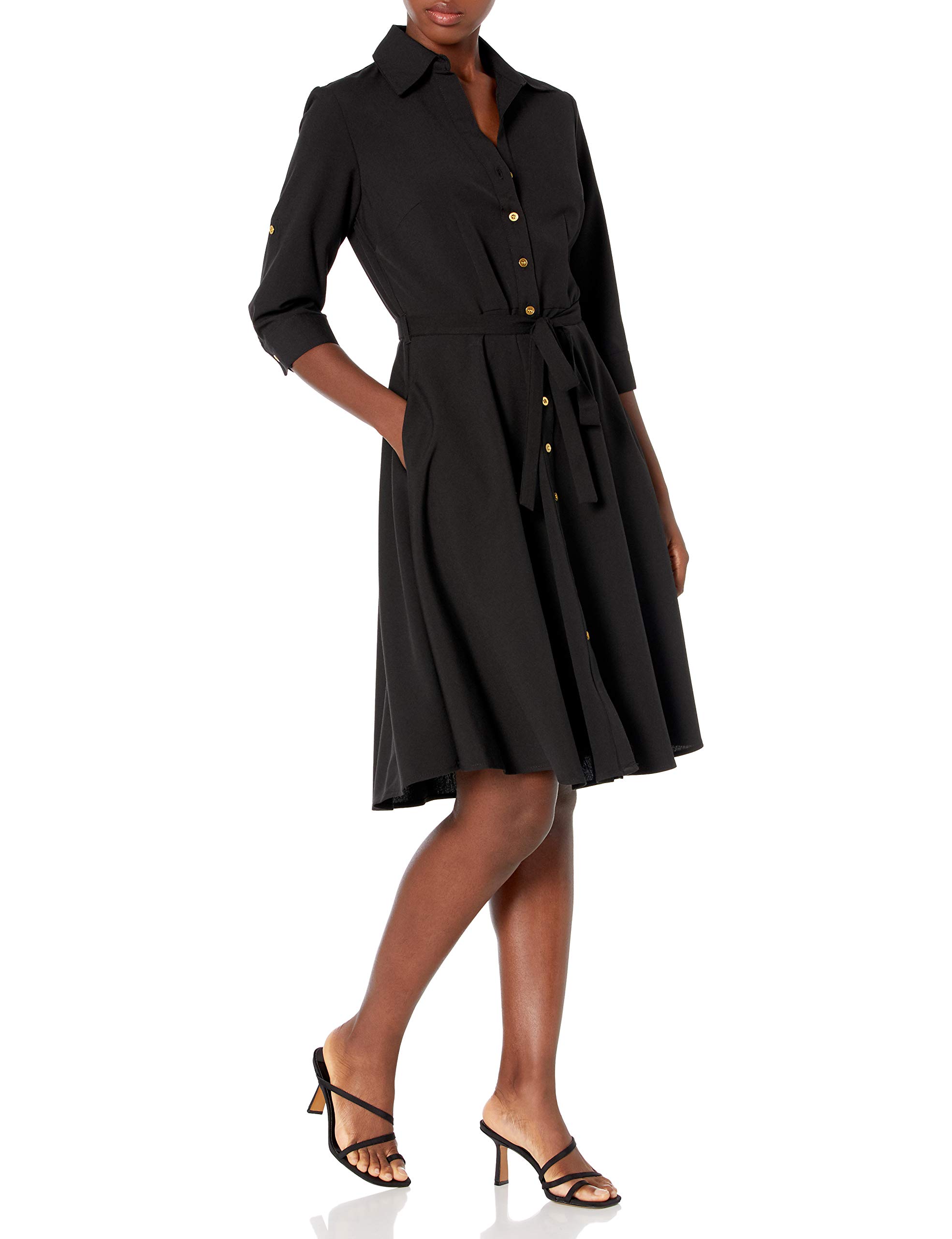 Women's Button Down Shirt Dress