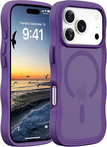Hualele for iPhone 17 Pro Case Cute for Women, Compatible with MagSafe, Military