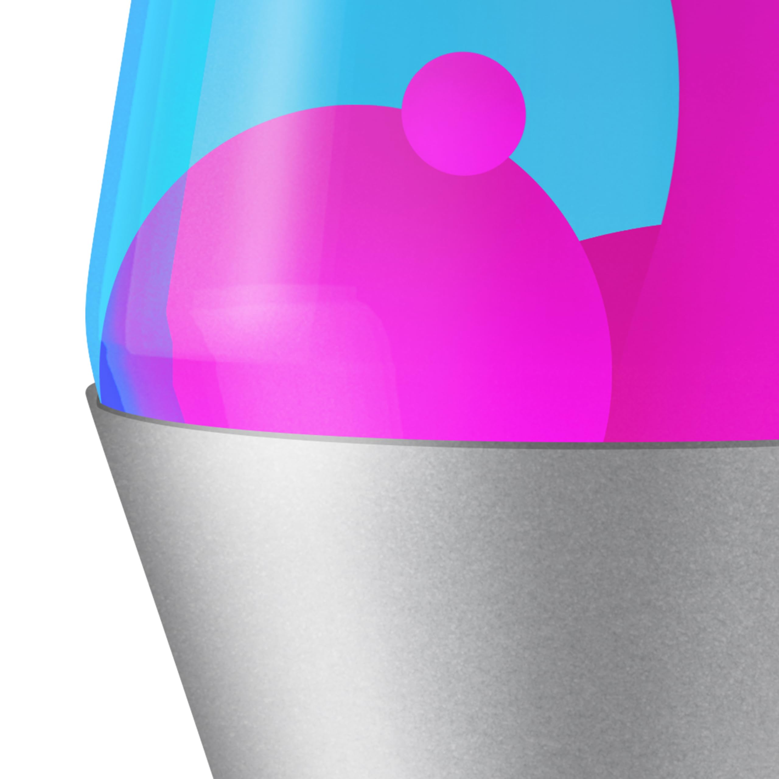 The Original Lava® Lamp - 14.5" Techno Chrome image 4